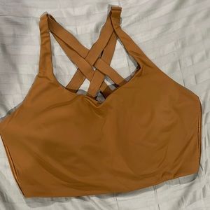 Lululemon sports bra - size 36DD - auric gold